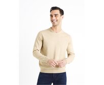 Bavlněný svetr Decotonv Béžová, S