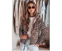 Dámská oboustranná přechodová bunda ZIBERKA béžová Béžová, S