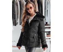 Dámská prošívaná bunda WINTERGIRL, černá Černá, S