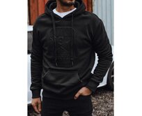 Pánská mikina, černá Černá, M