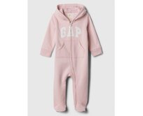 Baby overal s logem Růžová, 3-6M