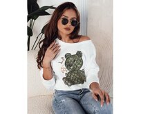 Dámská halenka OSTIO bílá Bílá, Univerzální