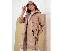 Dámská bunda parka NOLES béžová Béžová, M