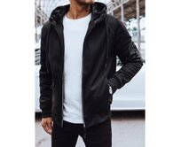 Pánská zateplená mikina ROSETA černá Černá, XXL