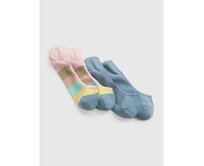 Nízké ponožky, 2 páry Vícebarevný, onesize