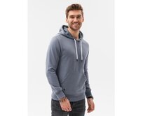 Pánská mikina s kapucí ALI džíny Modrá, S