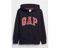 Dětská mikina GAP logo zip Modrá, S