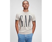 Tričko GAP logo Šedá, S