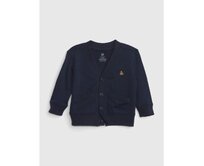 Baby pletený kardigan Modrá, 6-12M