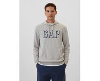 Mikina s logem Šedá, L