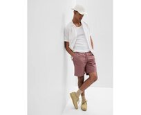 Kraťasy s pružným pasem Fialová, XS