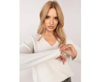 Ecru oversize svetr s třpytivými nitkami Ecru, Univerzální