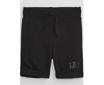 Dětské kraťasy s logem Černá, 18-24M