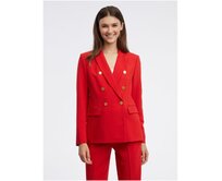 Červené dámské sako Červená, 38