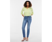 Světle modré dámské slim fit džíny Světle modrá, 34