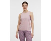 Světle růžové dámské sportovní tílko Růžová, S