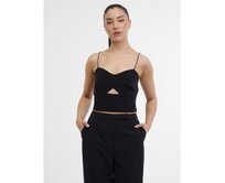 Černý dámský top Černá, 38