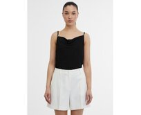 Černé dámské tílko Černá, L