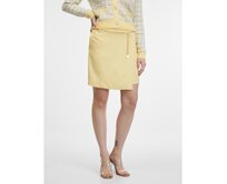 Žlutá dámská sukně Žlutá, 34