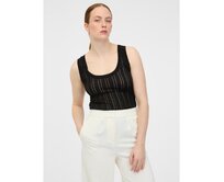 Černý dámský top Černá, M