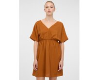 Hnědé dámské krátké šaty Hnědá, 40