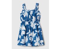 Dětské lněné šaty Modrá, 2YRS