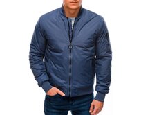Pánská přechodná bunda JAXTON tmavě modrá Modrá, S