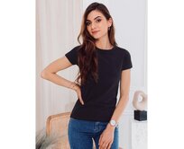 Dámské tričko jednobarevné PEONY černé Černá, XL