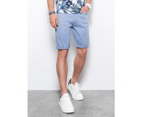 Pánské volnočasové šortky KEATON světle modré Světle modrá, M