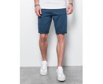 Pánské volnočasové šortky KEATON modré Modrá, S