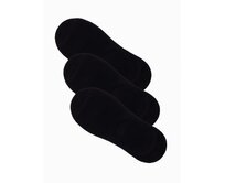 Pánské ponožky LEESA černé 3-pack Černá, Univerzální