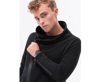 Pánská mikina London TYLER černá Černá, XXL