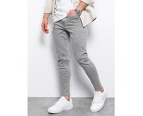 Pánské džíny MITCH šedé Šedá, XL