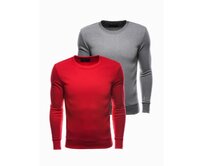 Pánská mikina - mix 2-pack V3 Šedá, XL