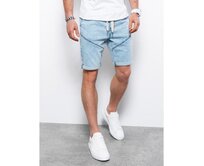 Pánské šortky džínové NELSON světlé džíny Modrá, S