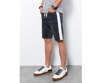 Pánské šortky džínové IAN černé Černá, S