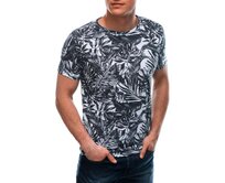 Pánské tričko s potiskem ABNOR bílá/černá Bílá, XXL