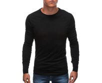 Pánské tričko s dlouhým rukávem ENOCH černý Černá, S