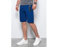 Pánské teplákové kraťasy W239 - modré Modrá, M