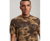 Pánské tričko s potiskem DKR D 0723 S1825 khaki Khaki, L