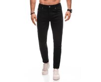 Pánské džíny P1458 černé Černá, 29