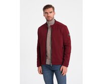 Pánská bunda BIKER bordó Červená, S