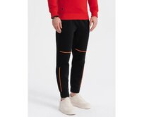 Pánské tepláky V1 OM-PASK-0145 černé Černá, S