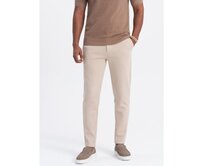 Pánské kalhoty CARROT béžové Béžová, XL