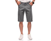 Pánské chino šortky W504 šedé Šedá, 29