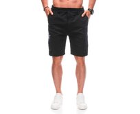 Pánské šortky cargo W495 černé Černá, M