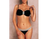 Dámské plavky ULR333 černé Černá, 44