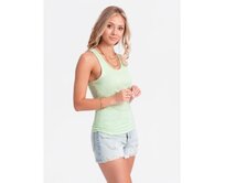 Dámské tílko SLR012 limetkové Tmavě zelená, S