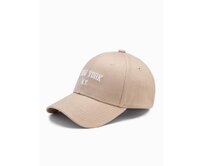 Pánská baseballová čepice H172 béžová Béžová, Univerzální