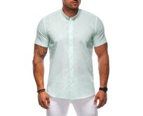 Pánské tričko s krátkým rukávem K681 mátové Mátová, M